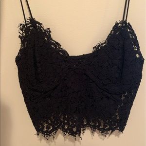 Zara Lace Crop Top